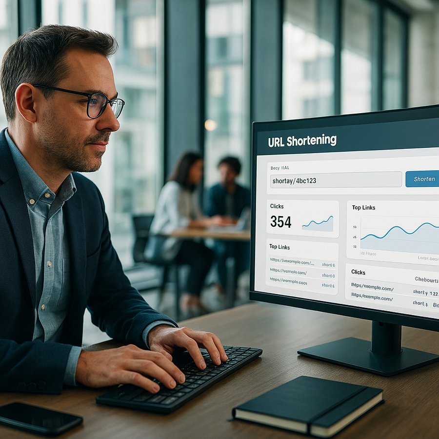 Afbeelding van innovatieve en beveiligde short URLs